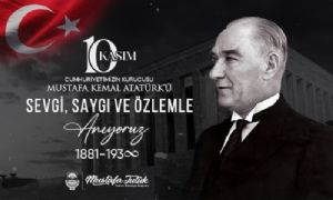 Yalova Belediyesi 10 Kasım Atatürk'ü Anma Günü İlanı 